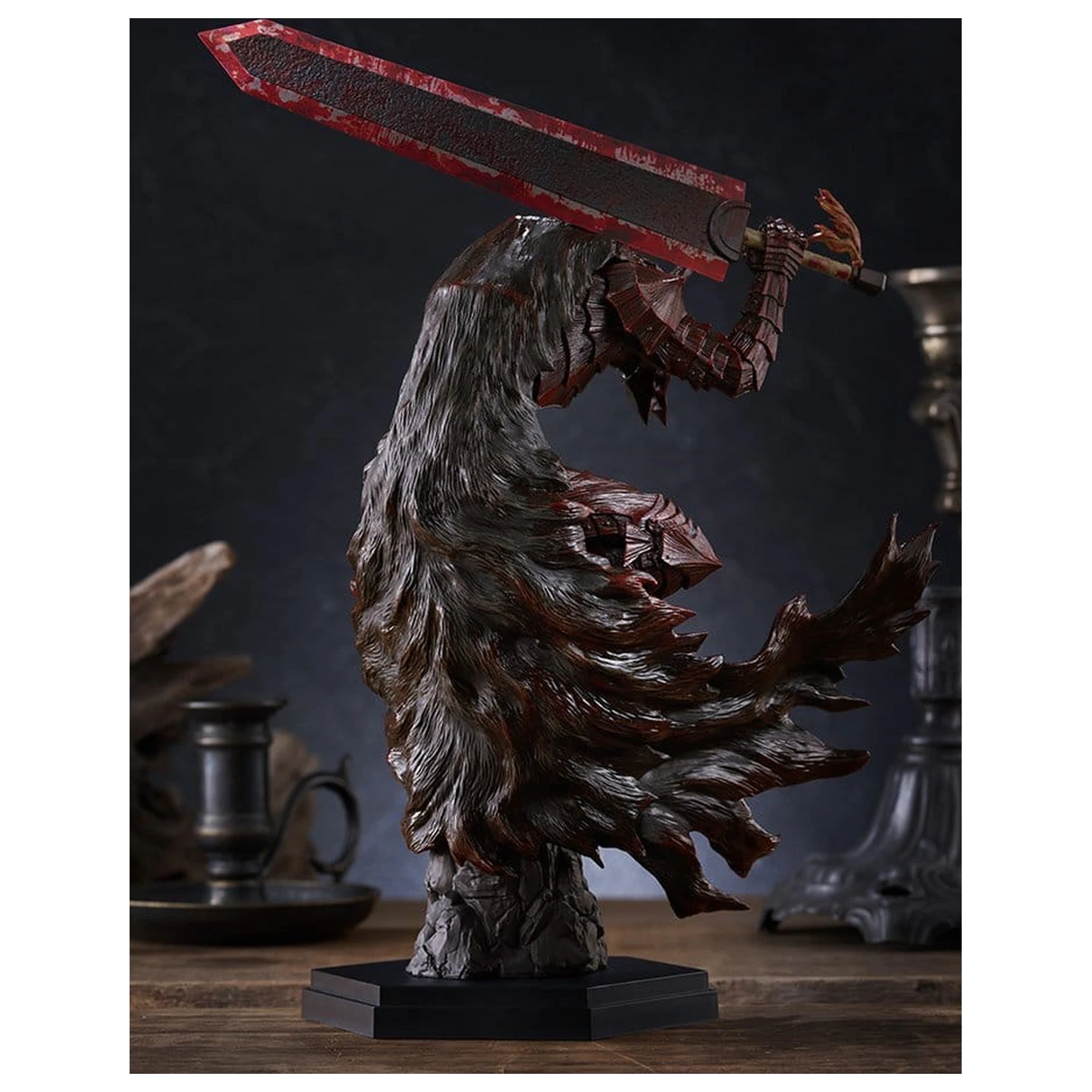 Berserk Pop Up Parade PVC figúrka Guts (Berserker Armor): Bloody Paint Ver. L Size 28 cm produktová fotografia