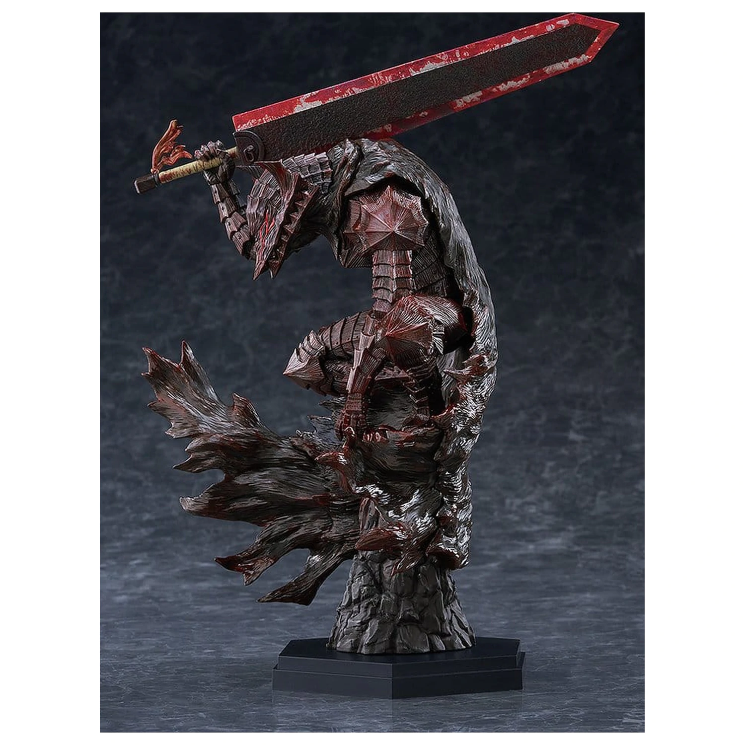 Berserk Pop Up Parade PVC figúrka Guts (Berserker Armor): Bloody Paint Ver. L Size 28 cm produktová fotografia