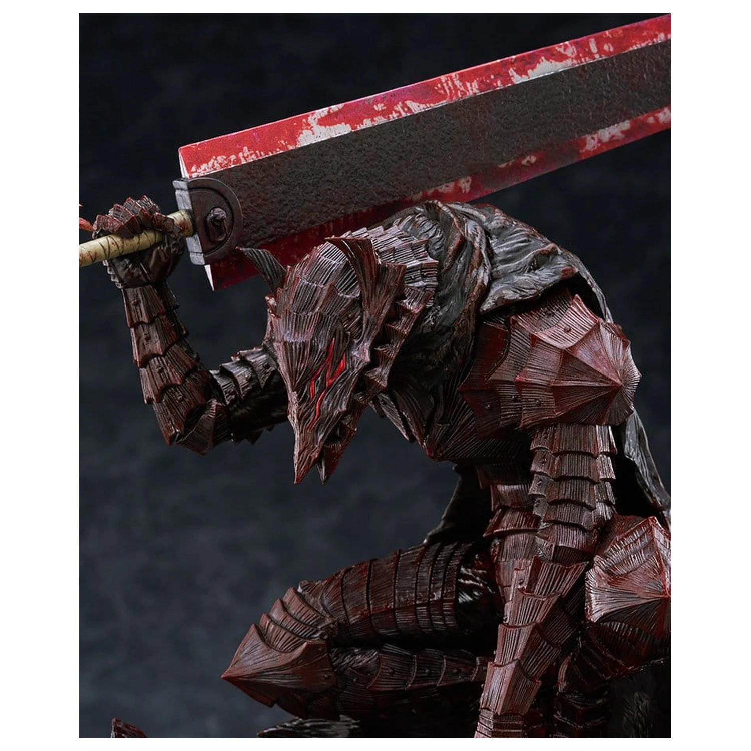 Berserk Pop Up Parade PVC figúrka Guts (Berserker Armor): Bloody Paint Ver. L Size 28 cm produktová fotografia