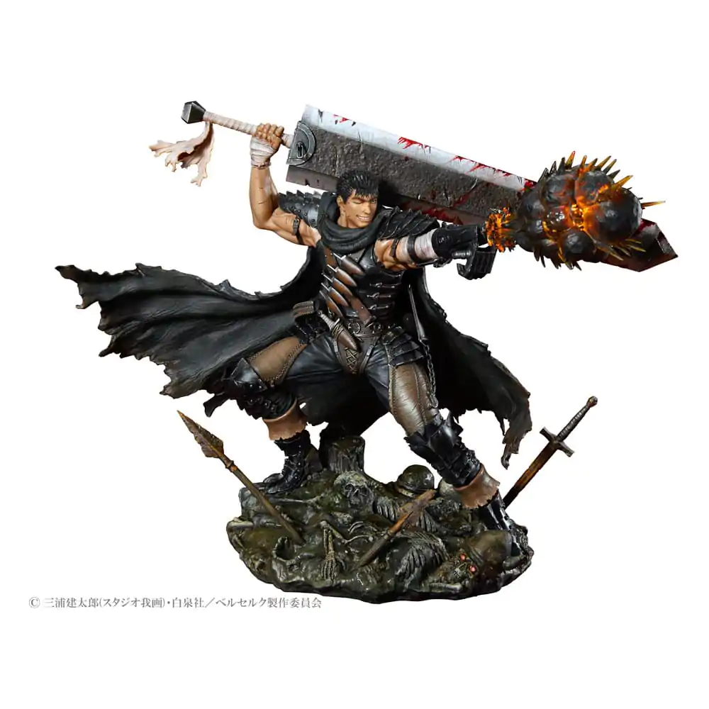 Berserk PVC socha 1/7 Guts Black Swordsman Ver. 26 cm termékfotó