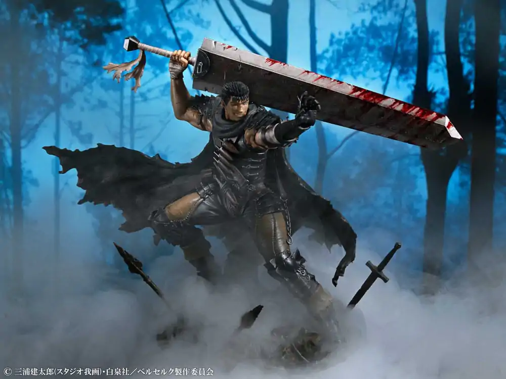 Berserk PVC socha 1/7 Guts Black Swordsman Ver. 26 cm termékfotó