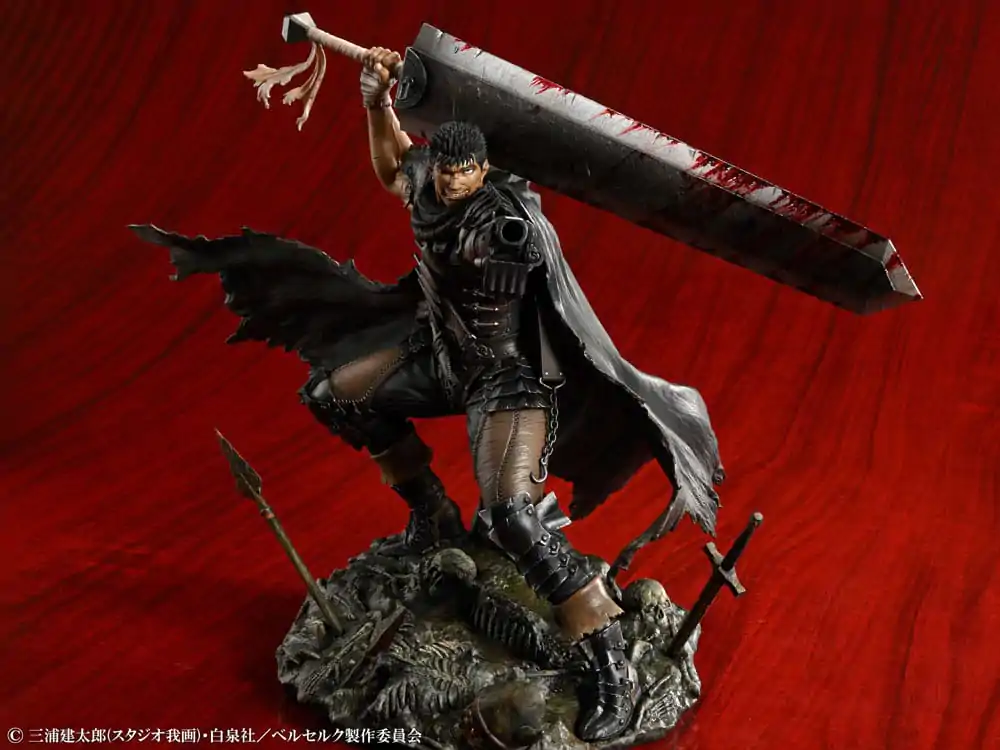 Berserk PVC socha 1/7 Guts Black Swordsman Ver. 26 cm termékfotó