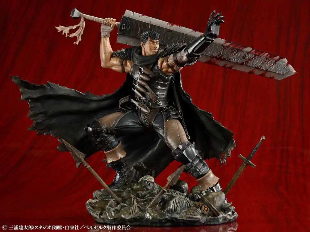 Berserk PVC socha 1/7 Guts Black Swordsman Ver. 26 cm termékfotó