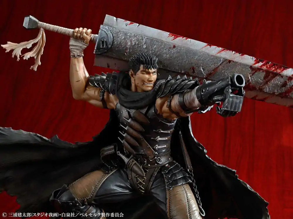 Berserk PVC socha 1/7 Guts Black Swordsman Ver. 26 cm termékfotó