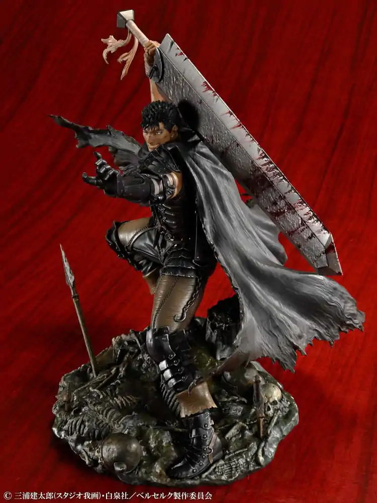 Berserk PVC socha 1/7 Guts Black Swordsman Ver. 26 cm termékfotó