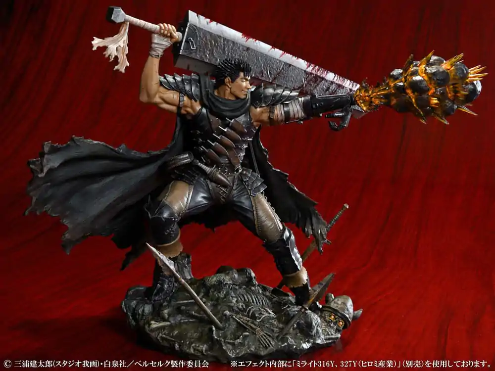 Berserk PVC socha 1/7 Guts Black Swordsman Ver. 26 cm termékfotó