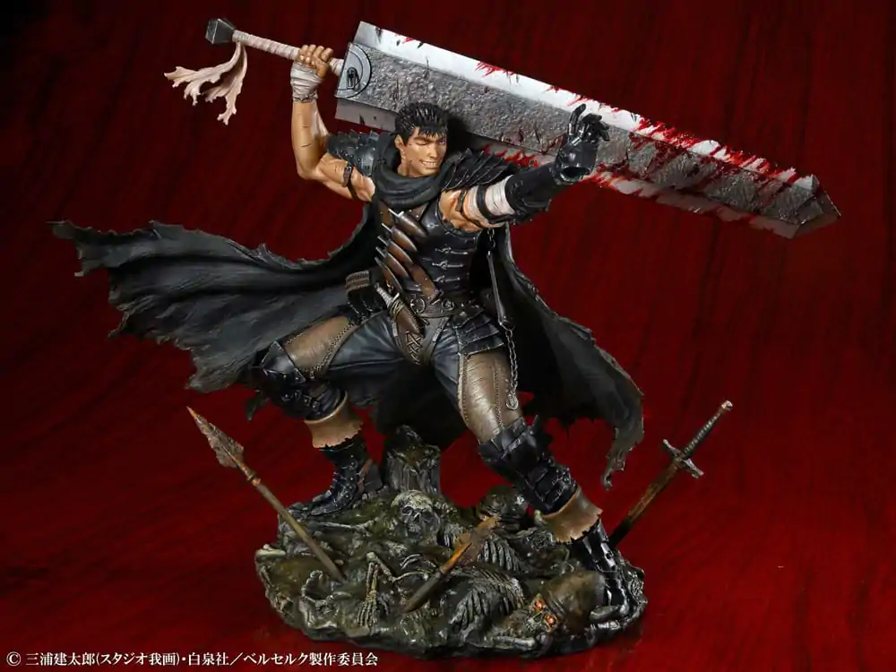 Berserk PVC socha 1/7 Guts Black Swordsman Ver. 26 cm termékfotó