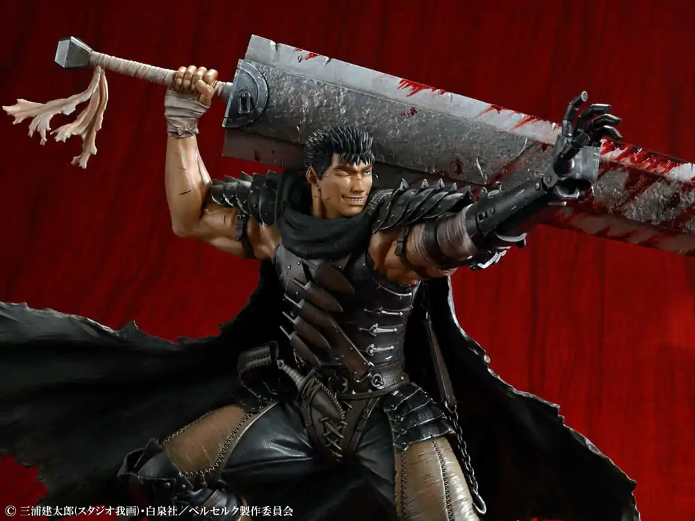 Berserk PVC socha 1/7 Guts Black Swordsman Ver. 26 cm termékfotó