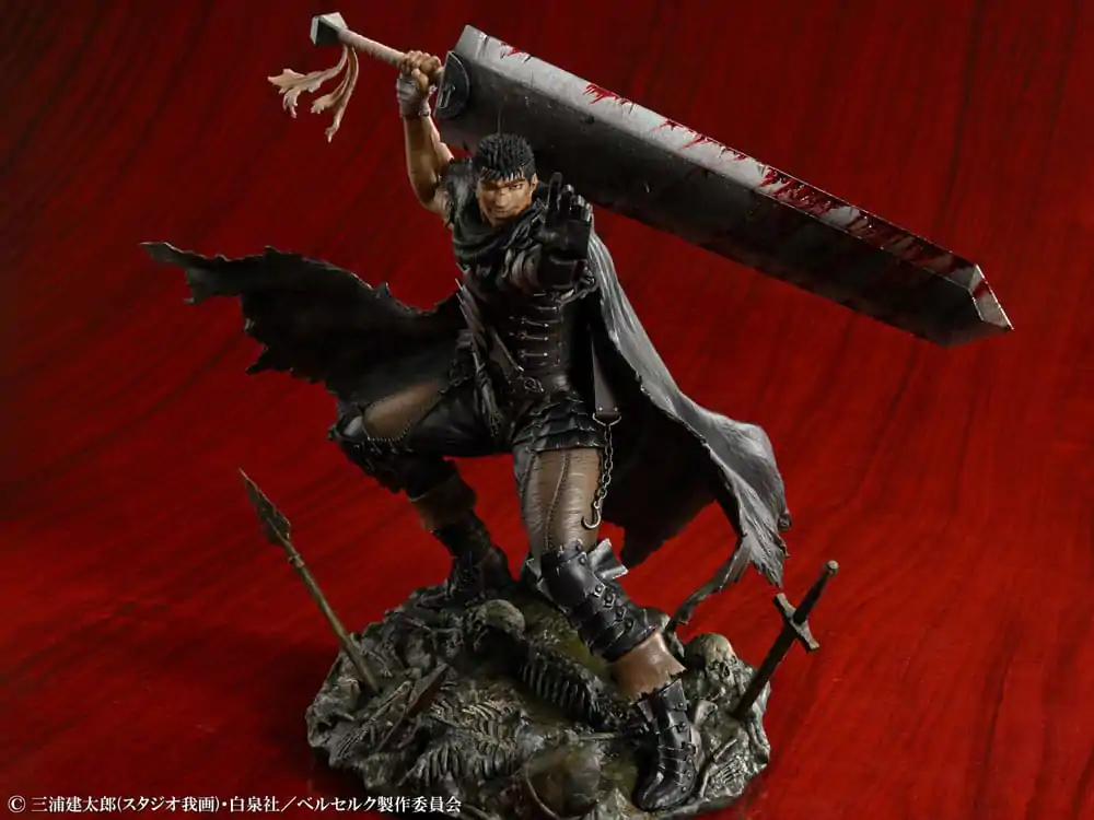 Berserk PVC socha 1/7 Guts Black Swordsman Ver. 26 cm termékfotó