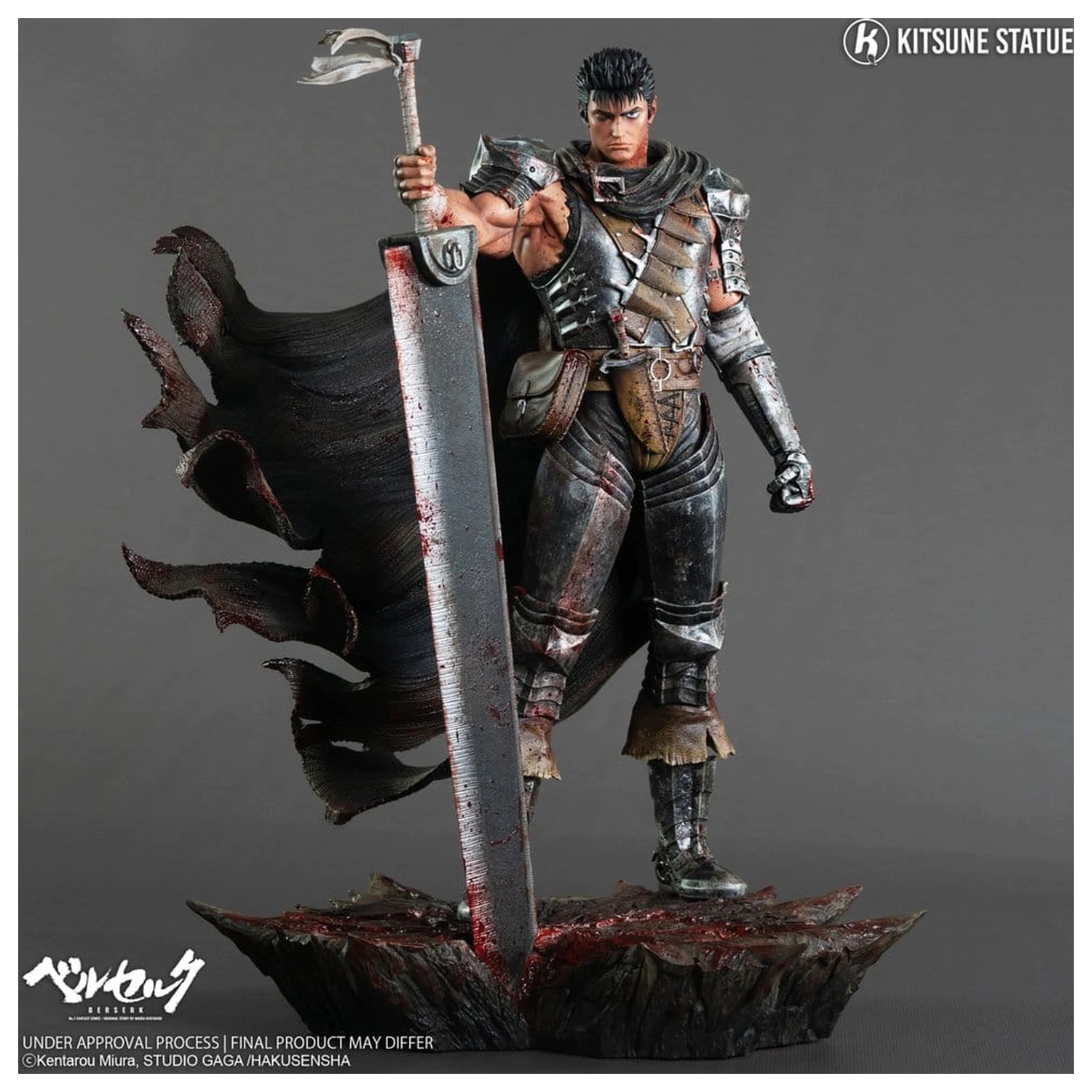 Berserk socha 1/6 Guts 38 cm produktová fotografia