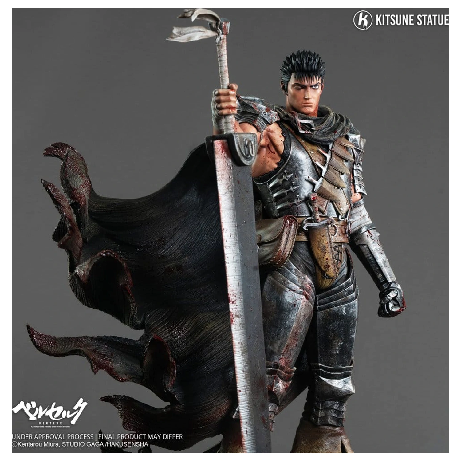 Berserk socha 1/6 Guts 38 cm produktová fotografia