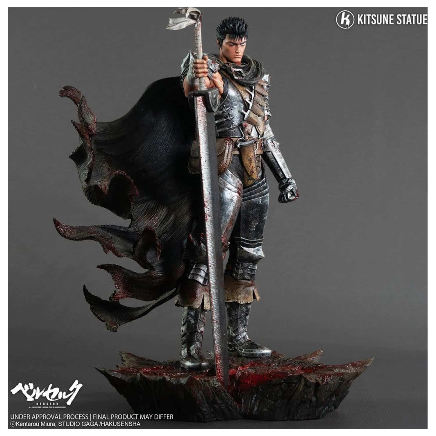 Berserk socha 1/6 Guts 38 cm produktová fotografia