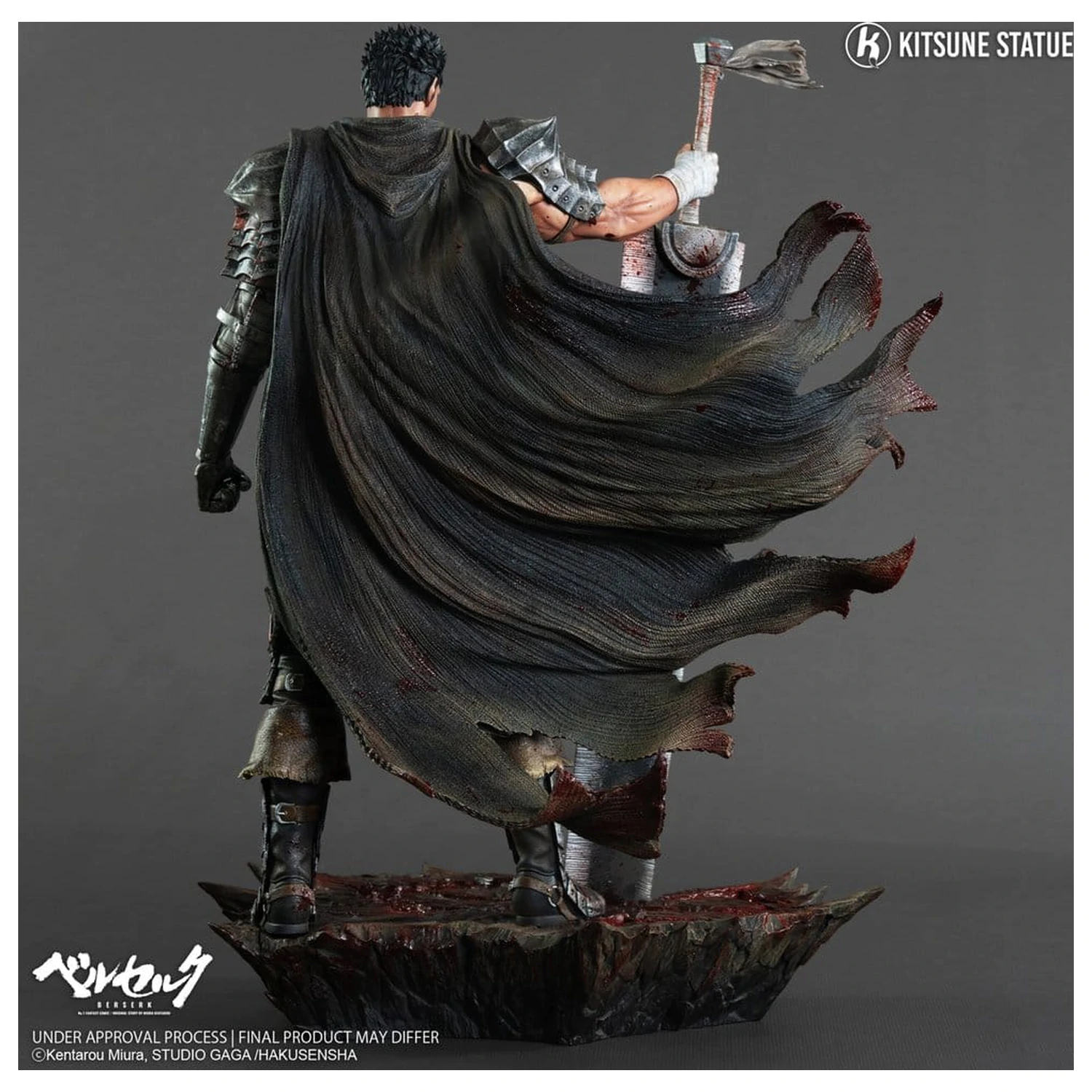 Berserk socha 1/6 Guts 38 cm produktová fotografia
