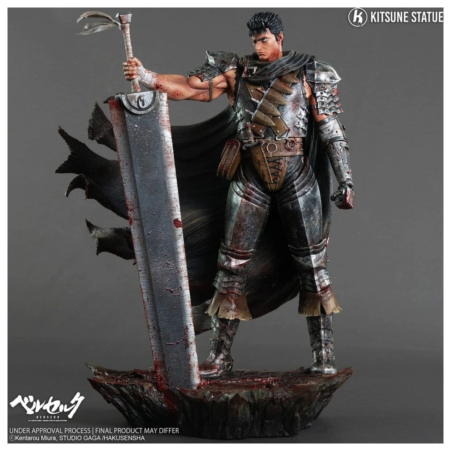 Berserk socha 1/6 Guts 38 cm produktová fotografia