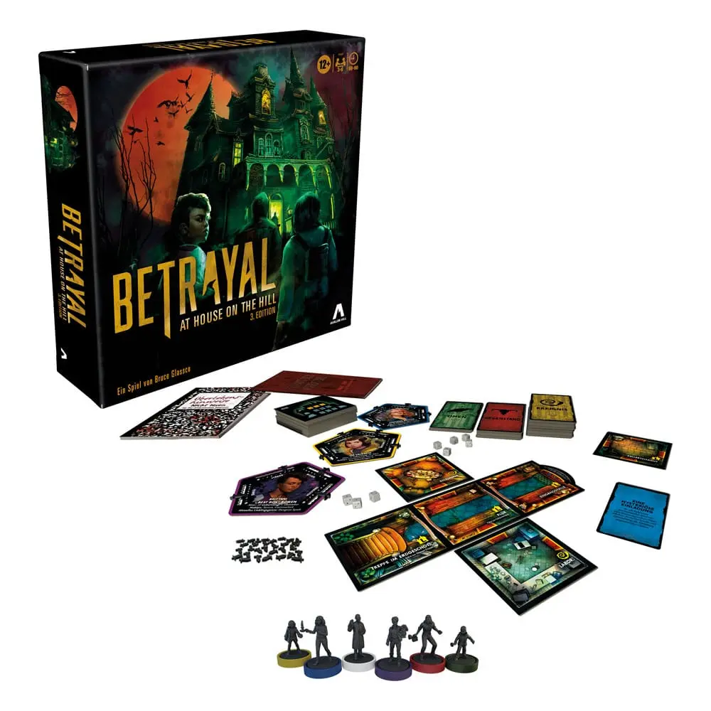 Betrayal at House on the Hill Spoločenská hra 3. vydanie *Nemecká verzia* termékfotó