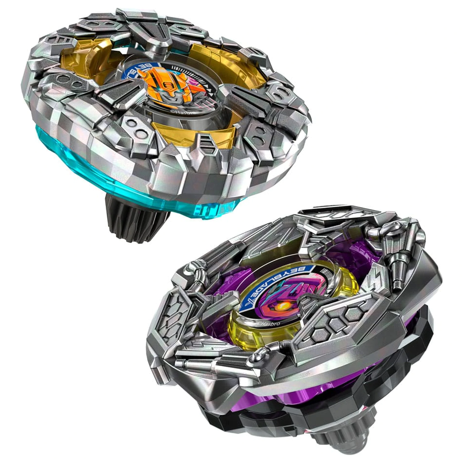 Beyblade X a Transformers Collab Bumblebee 3-60GP vs. Shockwave 5-80O produktová fotografia