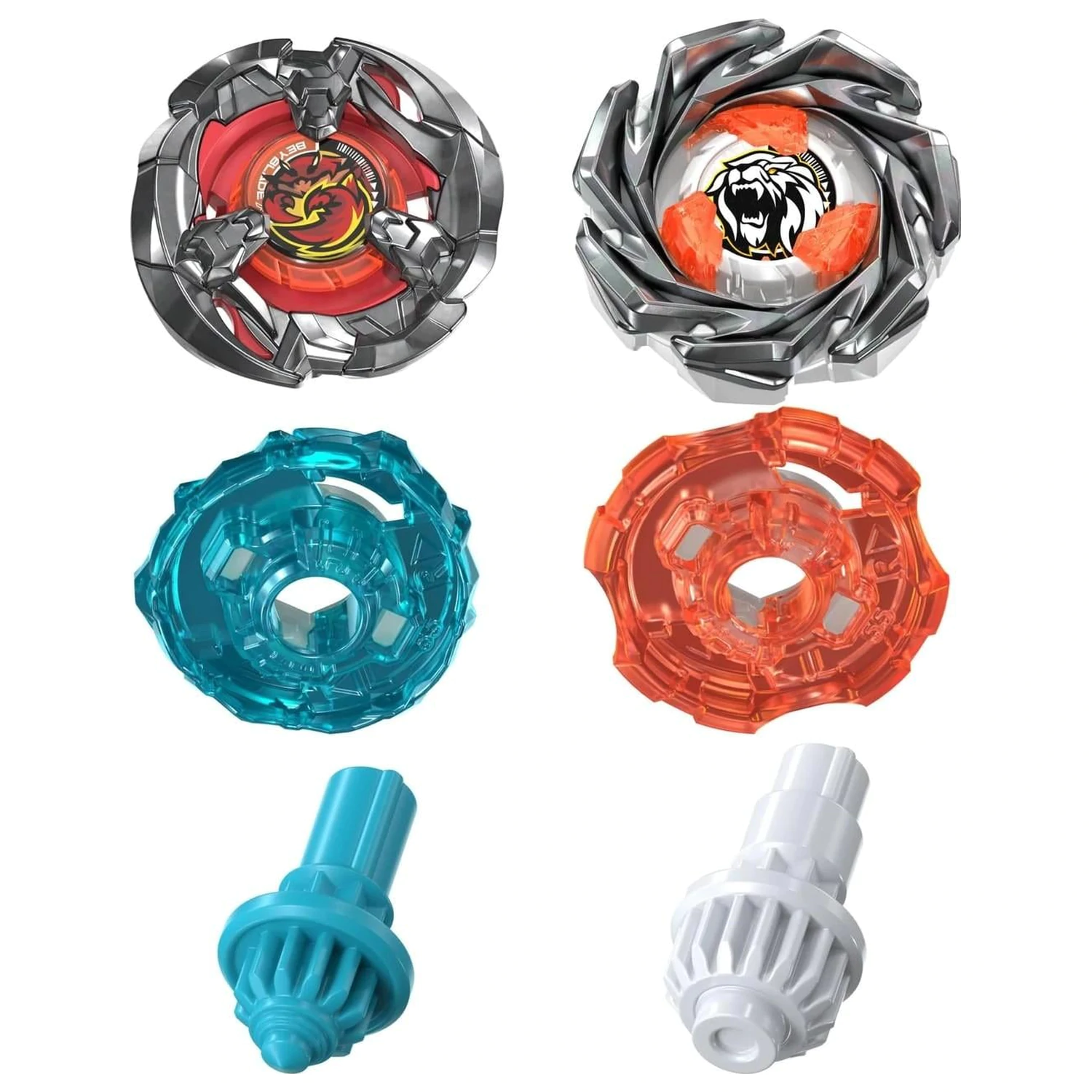 Beyblade X Clamp Crab 9-65S a Crest Leon 4-55A produktová fotografia
