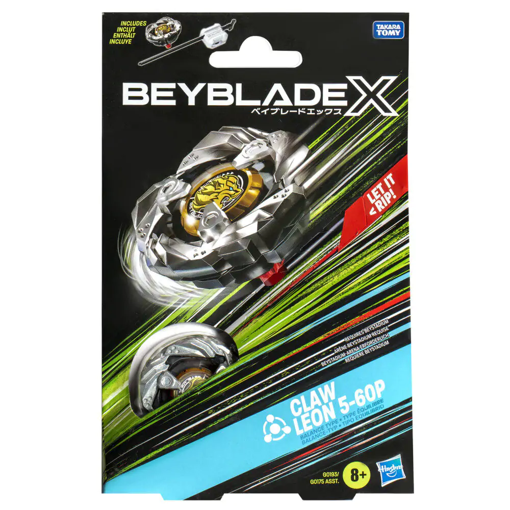 Beyblade X Claw Leon 5-60P štartovacia súprava produktová fotografia