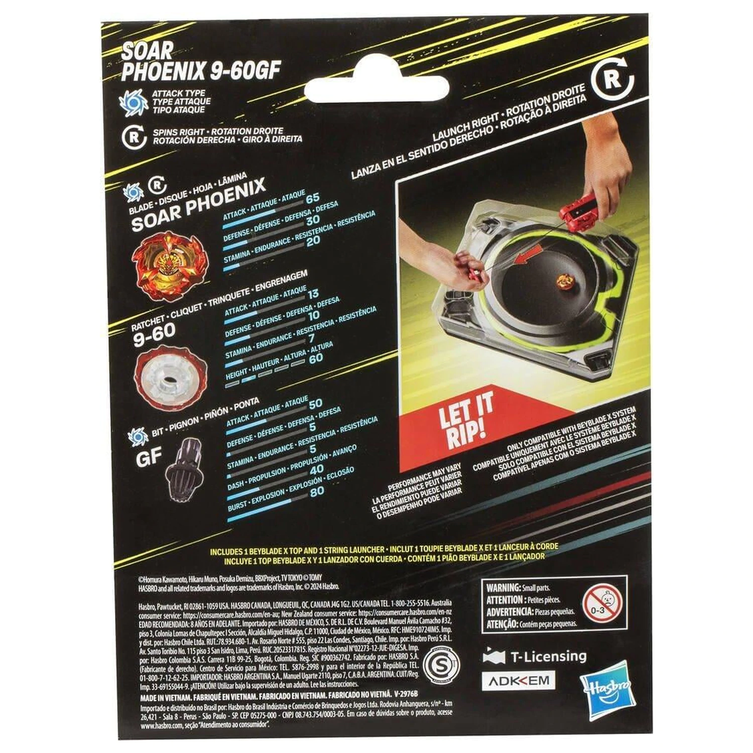 Beyblade X Deluxe sada odpaľovačov so šnúrkou produktová fotografia
