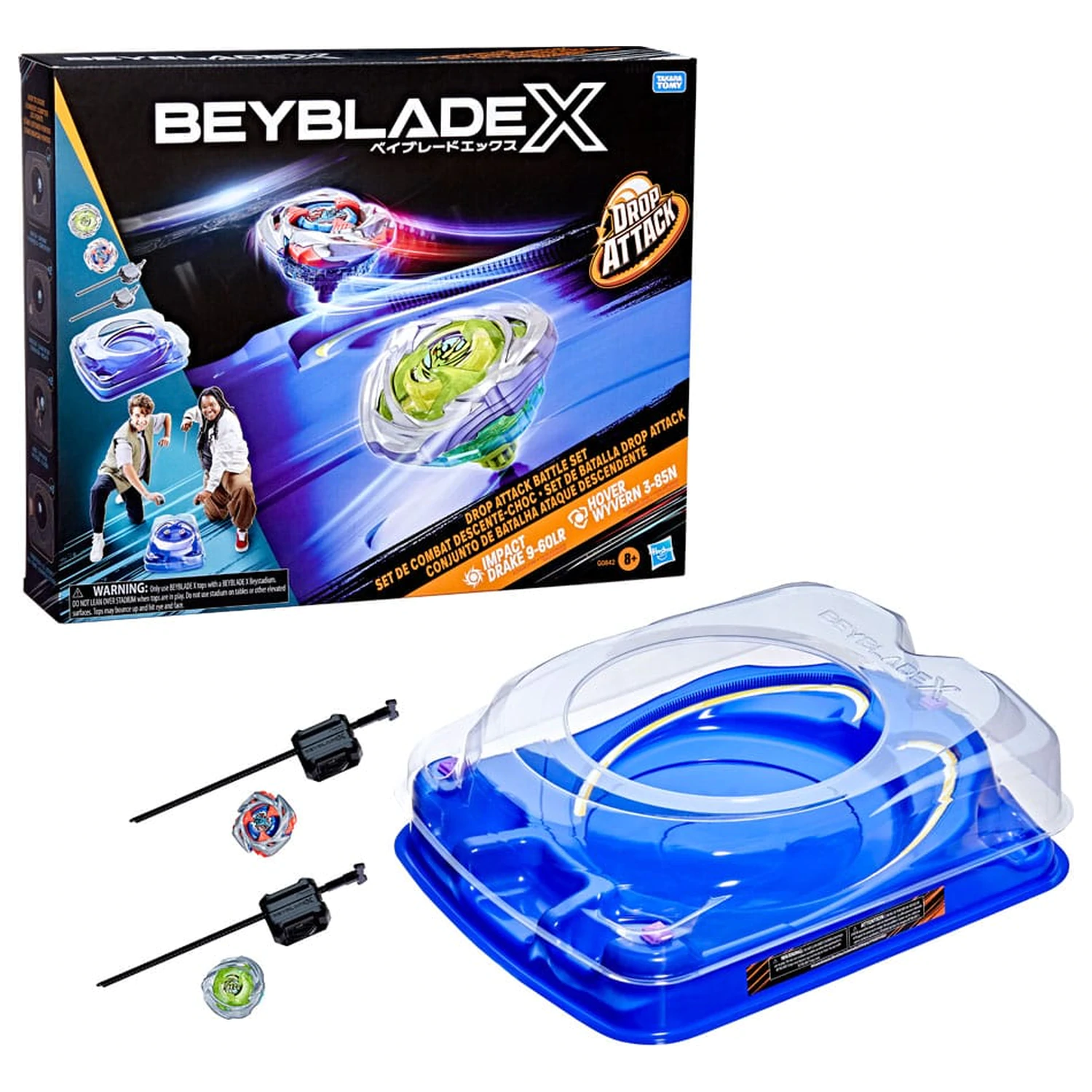 Beyblade X Drop Attack bojový set produktová fotografia