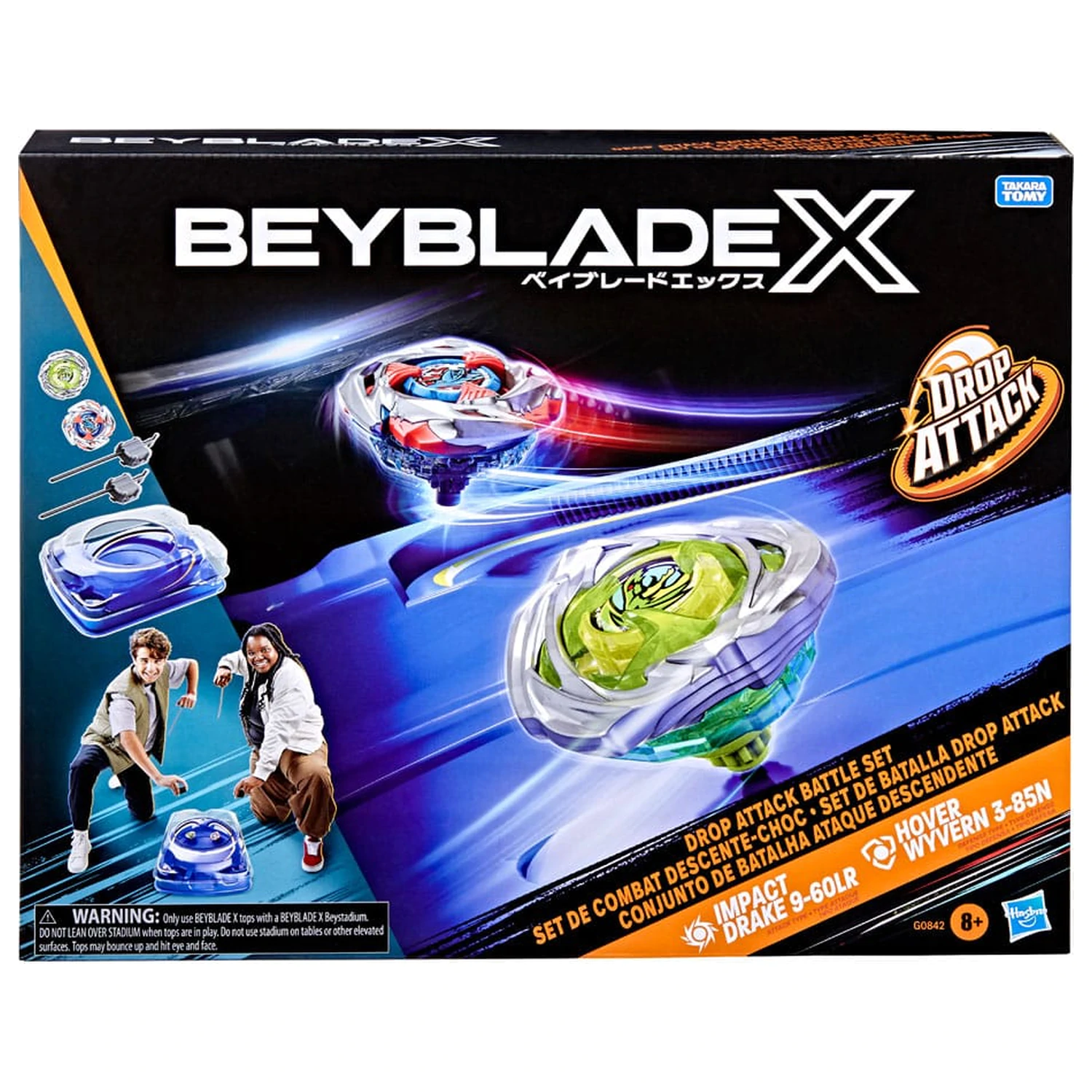 Beyblade X Drop Attack bojový set produktová fotografia