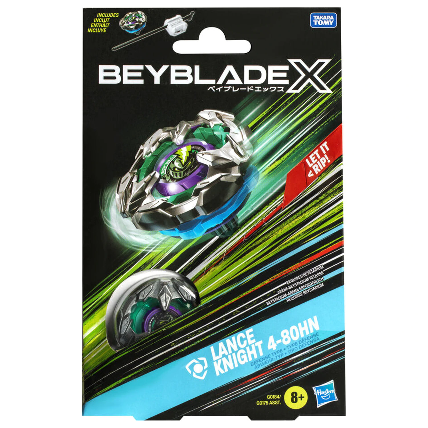 Beyblade X Lance Knight 4-80HN súprava hry produktová fotografia