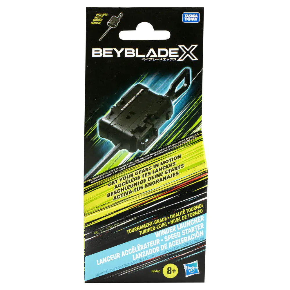 Oficiálny Acceleration launcher Beyblade X produktová fotografia