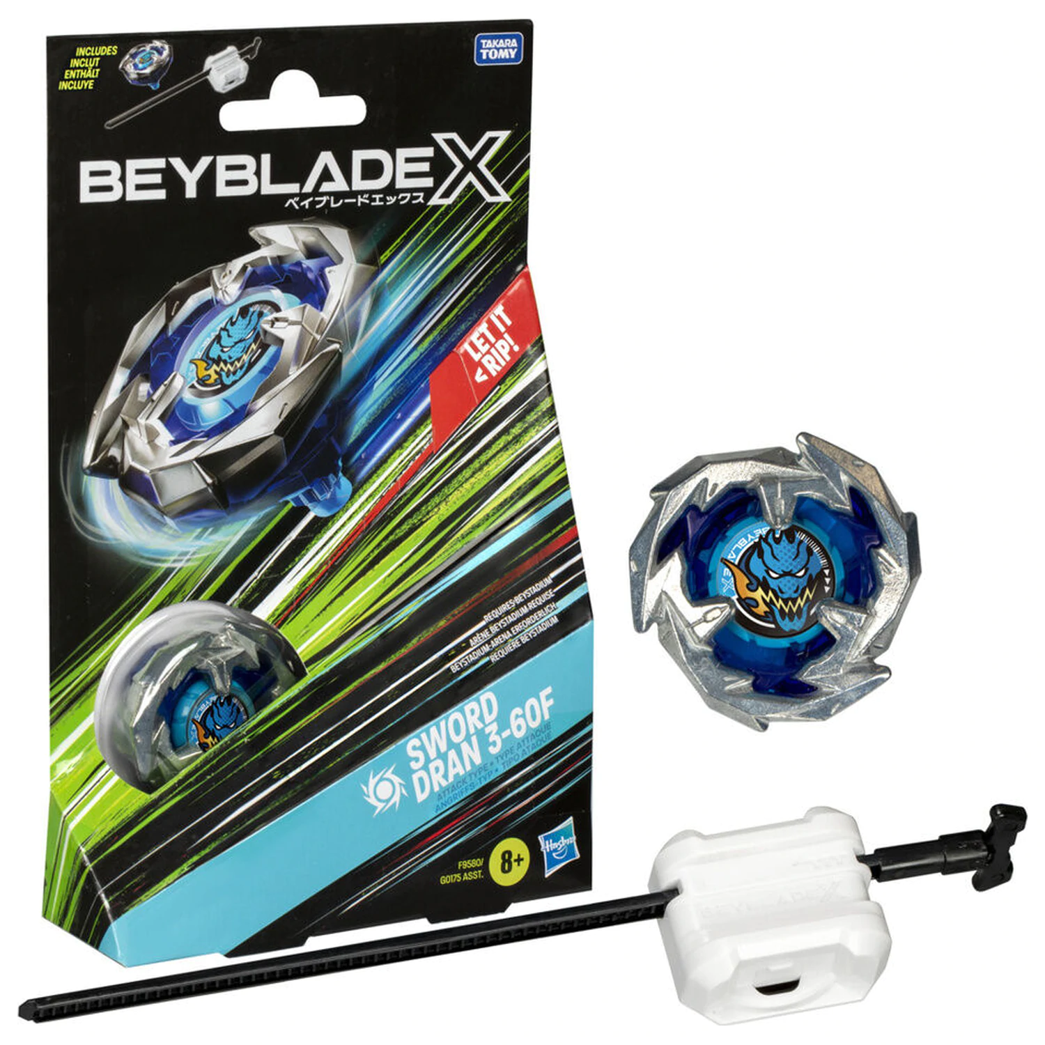 Beyblade X Sword Dran 3-60F súprava hra produktová fotografia