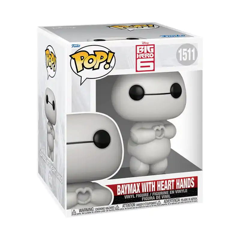 Big Hero 6 Nadrozmerná Funko POP! Vinyl-figura Baymax(Heart Hands) 15 cm termékfotó