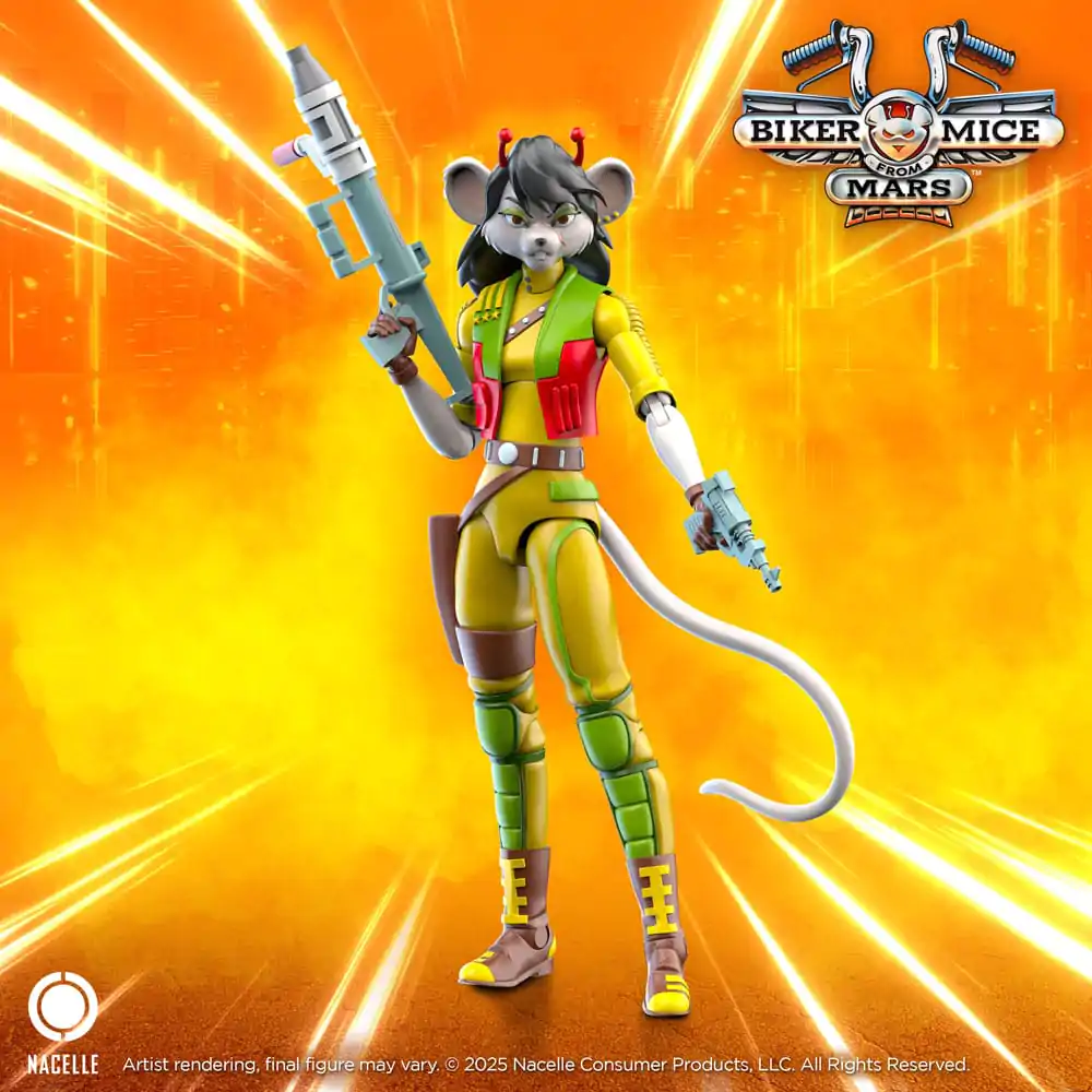 Biker Mice From Mars Akčná figúrka Carbine 23 cm produktová fotografia