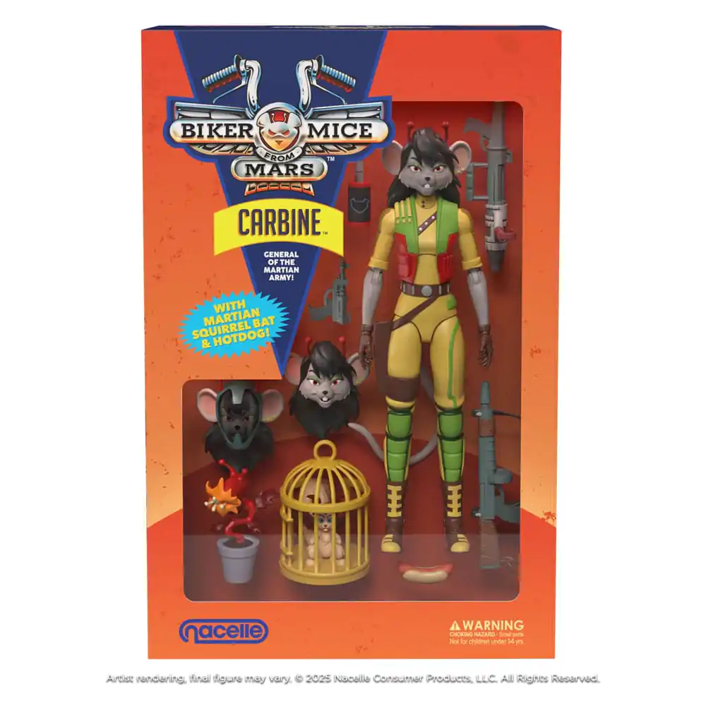 Biker Mice From Mars Akčná figúrka Carbine 23 cm produktová fotografia