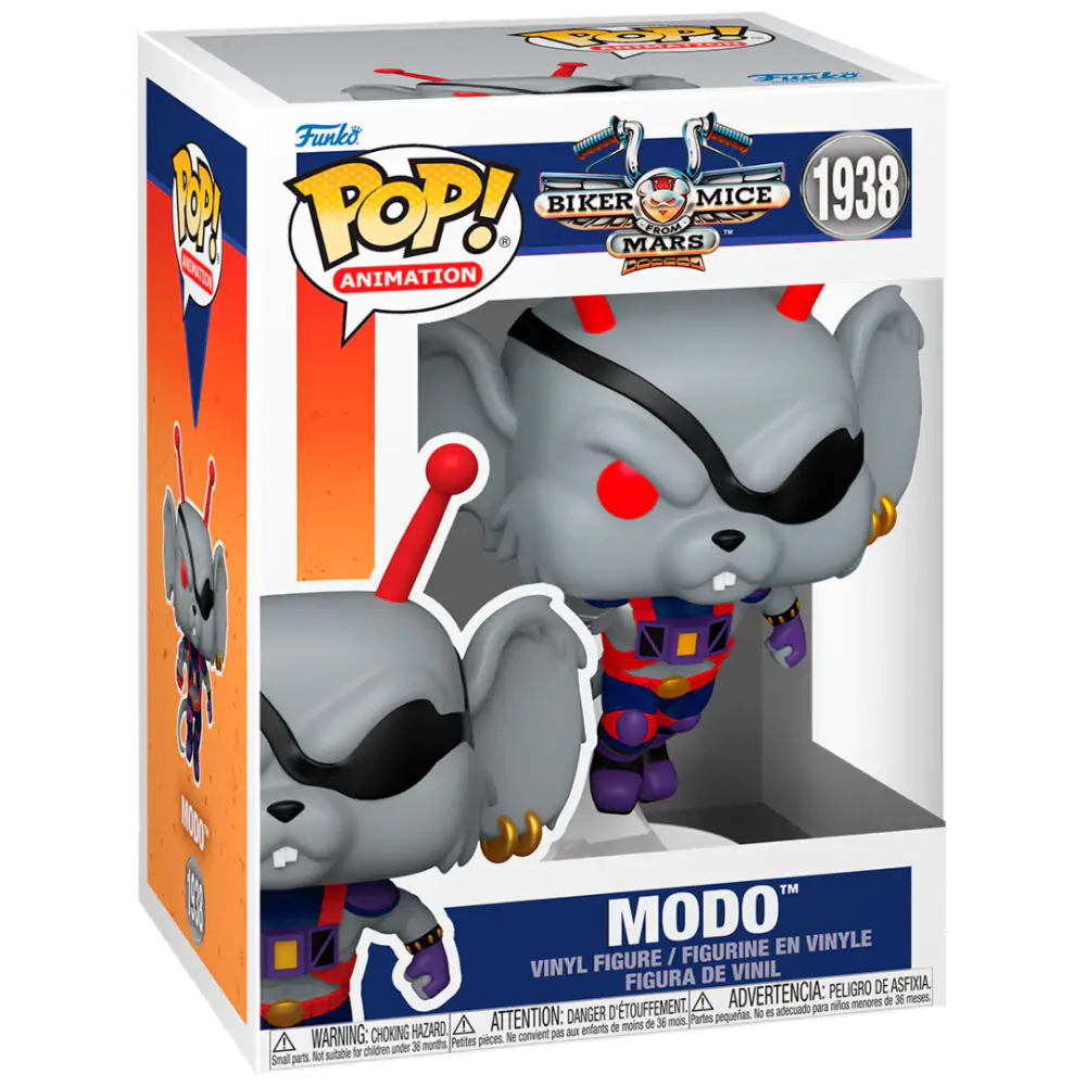 Biker Mice From Mars Pop! Animation Vinylová figúrka Modo 9 cm produktová fotografia