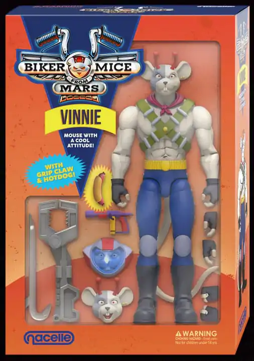 Biker Mice From Mars Akčná figúrka Vinnie 17 cm termékfotó