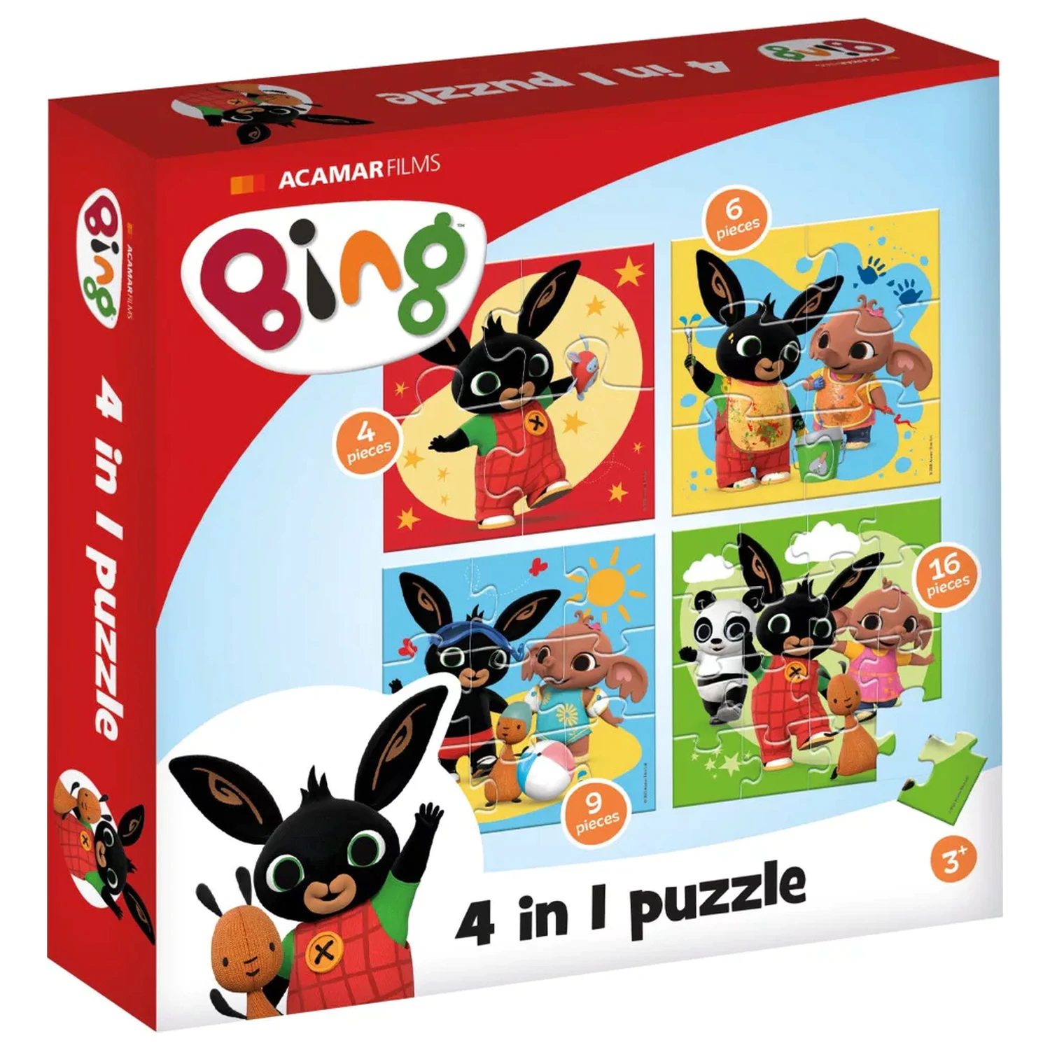 Bing Fun puzzle 4 v 1 produktová fotografia