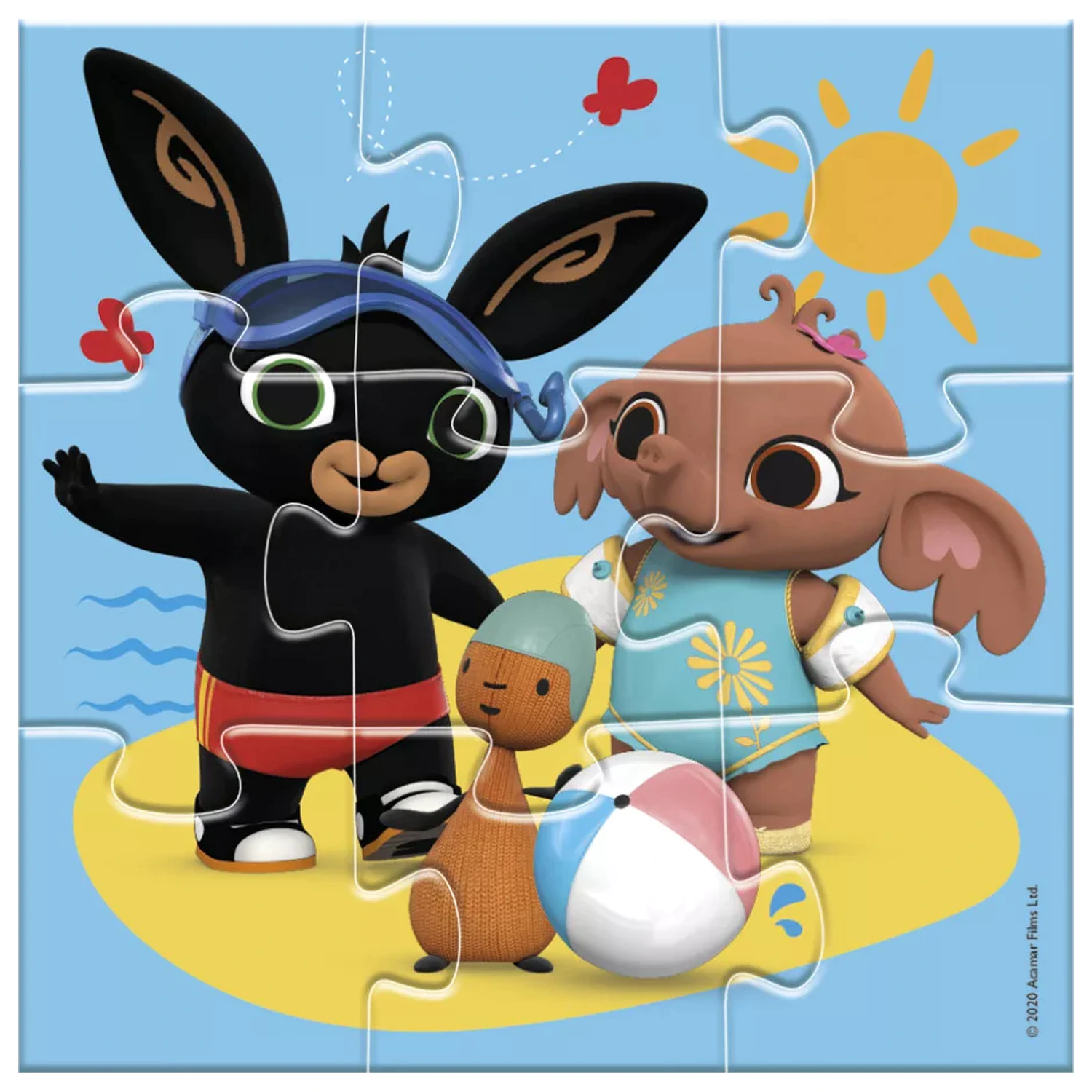 Bing Fun puzzle 4 v 1 produktová fotografia