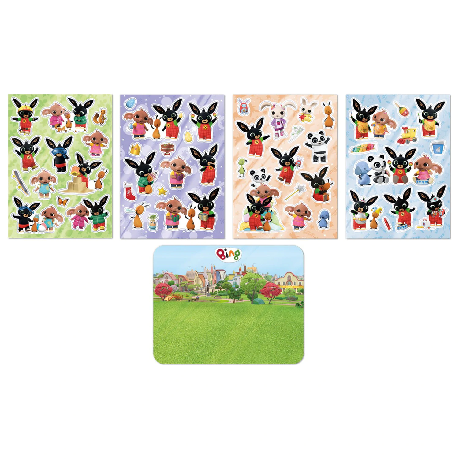 Bing Fun súprava okenných nálepiek produktová fotografia
