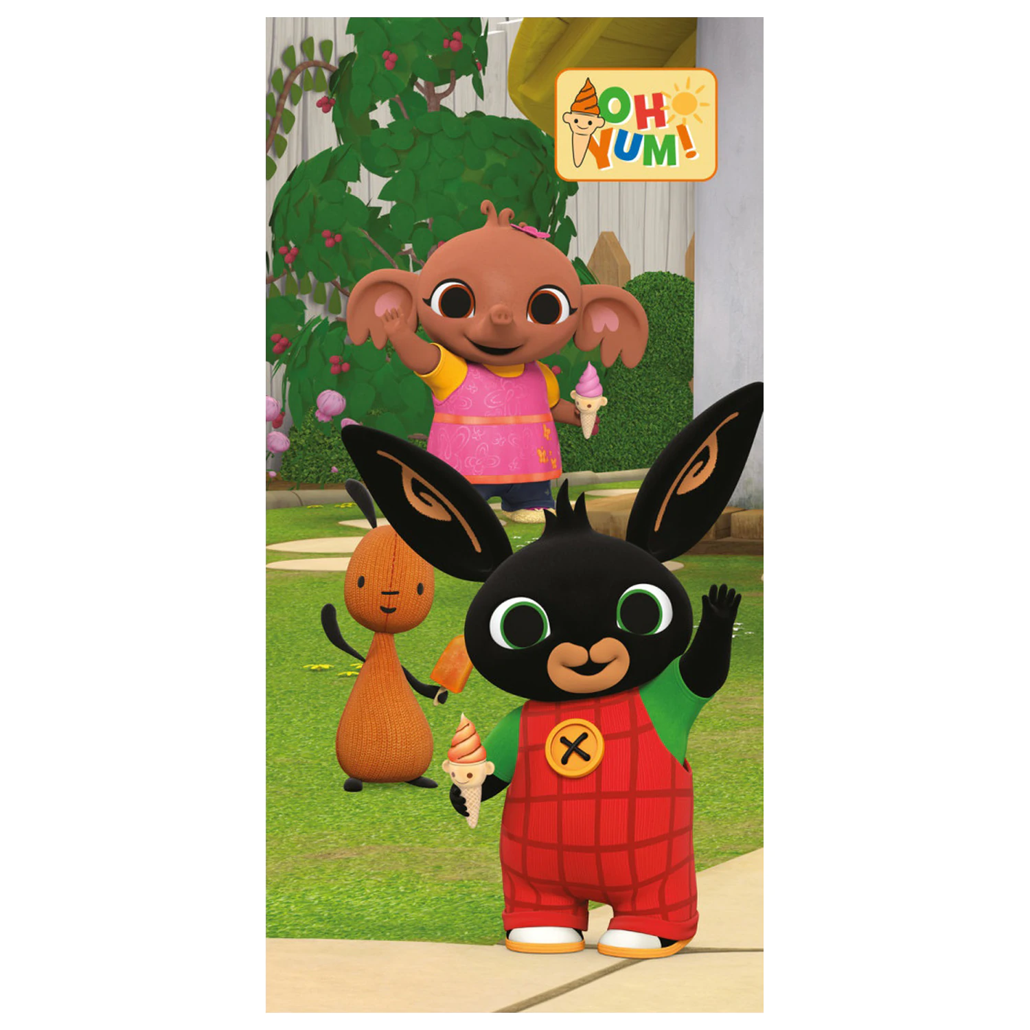 Bing Oh Yum uterák produktová fotografia