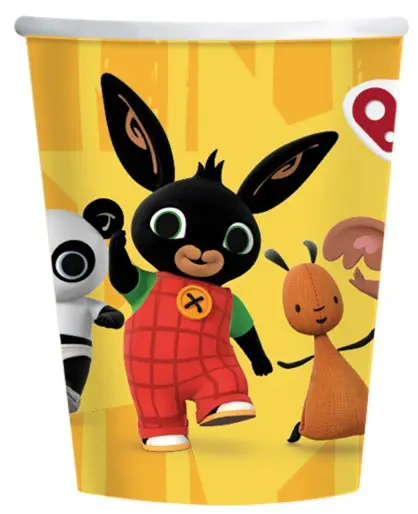 Bing papierové poháre 8-balenie 250 ml produktová fotografia