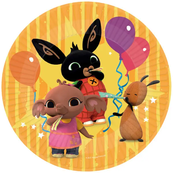 Bing papierové taniere 8-balenie 23 cm produktová fotografia