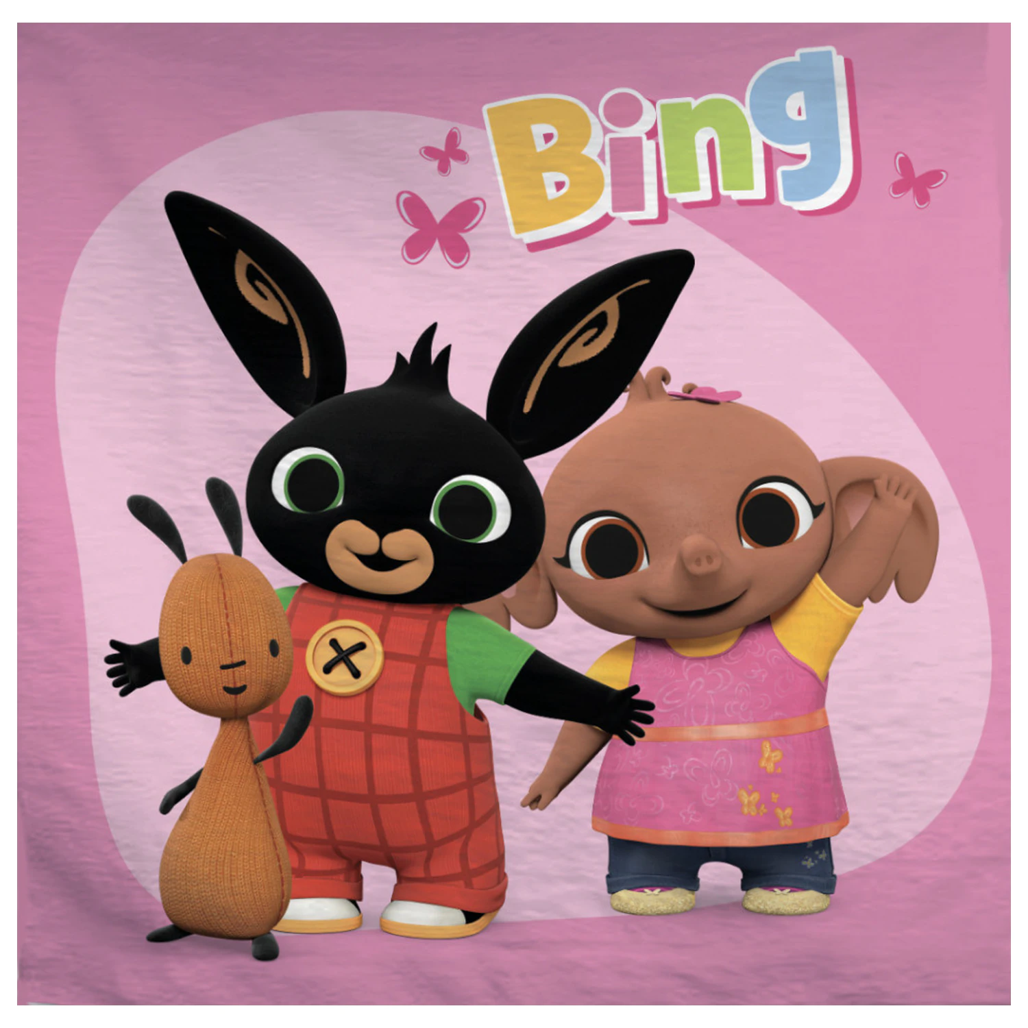 Bing Pink uterák na ruky, uterák na tvár, uterák produktová fotografia