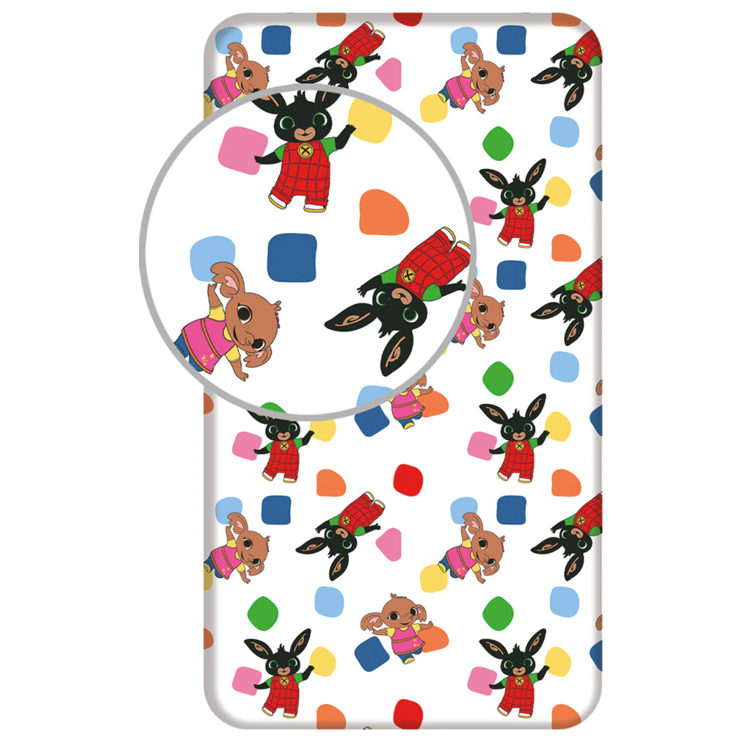 Bing Playing Together napínacia plachta produktová fotografia