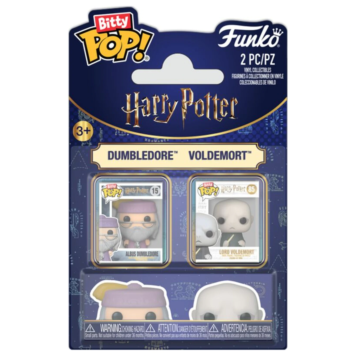 Bitty Funko POP balenie 2 figúrok Harry Potter Dumbledore & Voldemort produktová fotografia