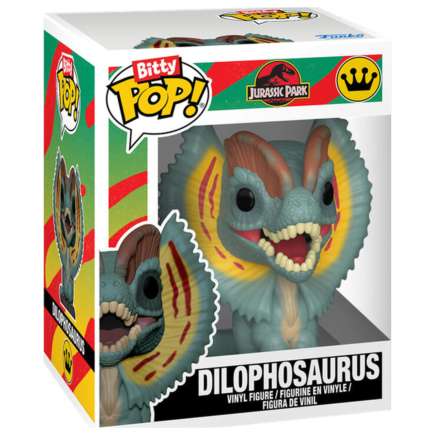 Bitty Funko POP balenie 2 figúrky Jurassic Park Tyrannosaurus Fossil & Dilophosaurus produktová fotografia