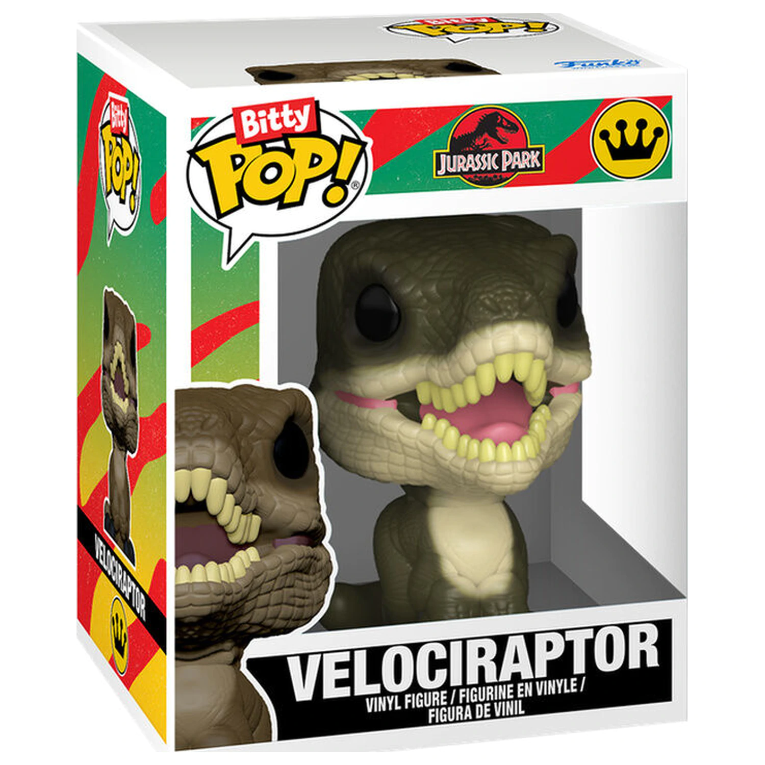Bitty Funko POP balenie 2 figúrok Jurassic Park Velociraptor & Brachiosaurus produktová fotografia