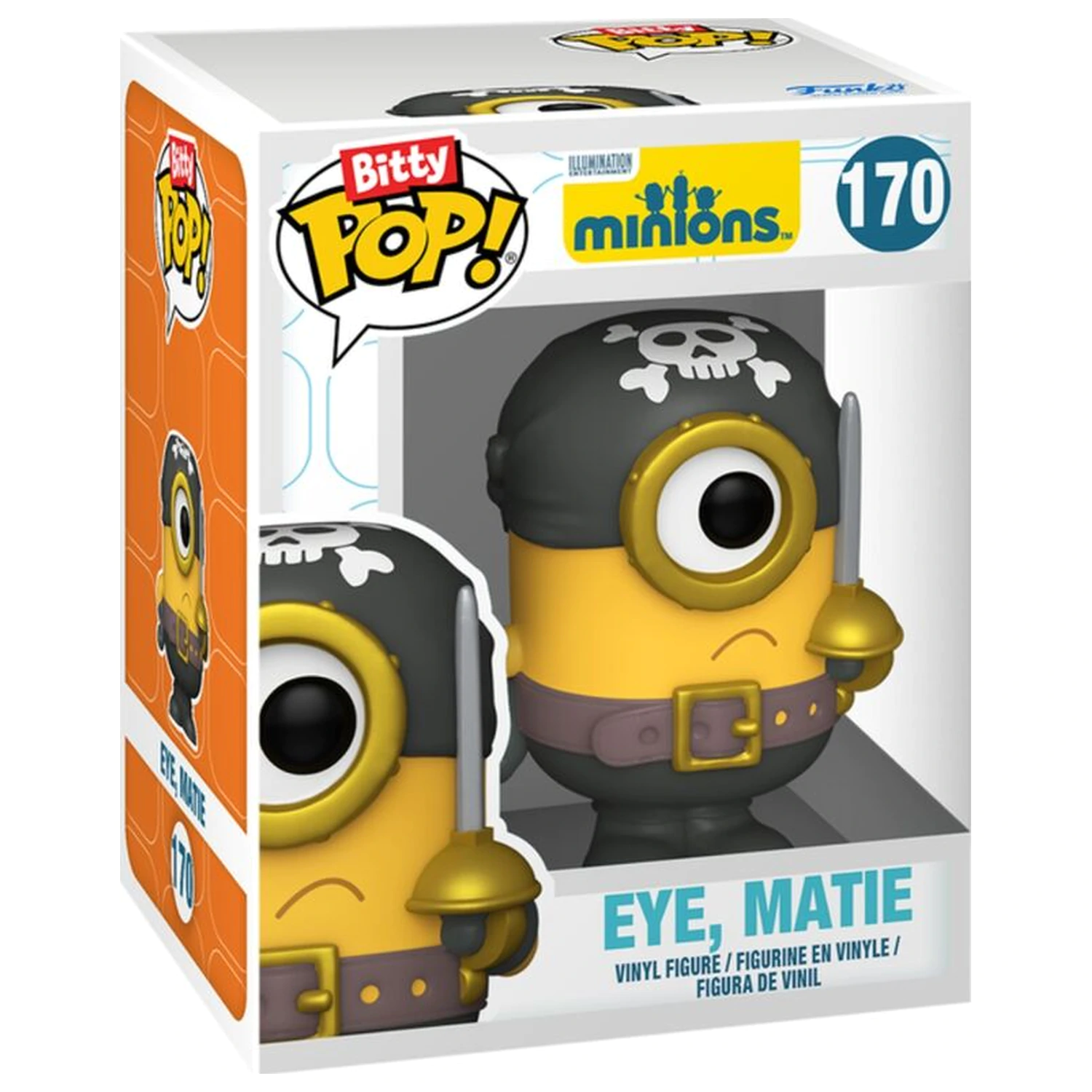 Bitty Funko POP balenie 2 figúrok Minions Kevin & Eye produktová fotografia