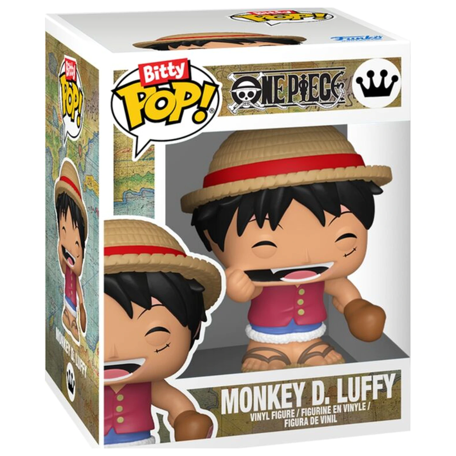 Bitty Funko POP balenie 2 figúrky One Piece Luffy & Nami produktová fotografia