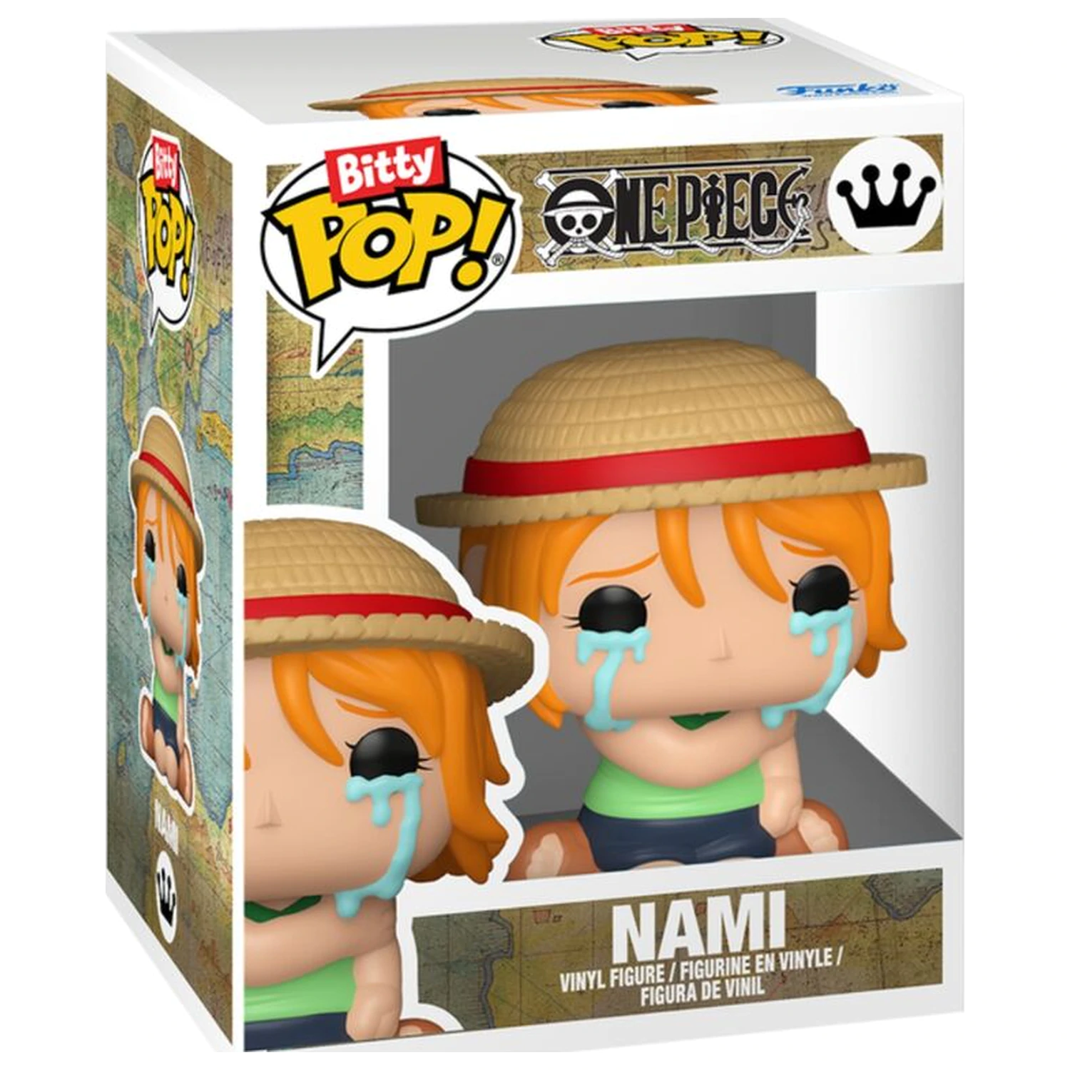 Bitty Funko POP balenie 2 figúrky One Piece Luffy & Nami produktová fotografia
