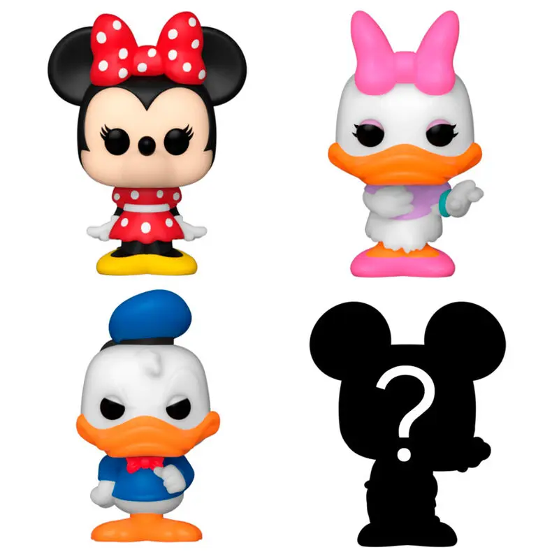 Disney Bitty POP! Vinyl Figúrka 4-csomag Minnie 2,5 cm termékfotó