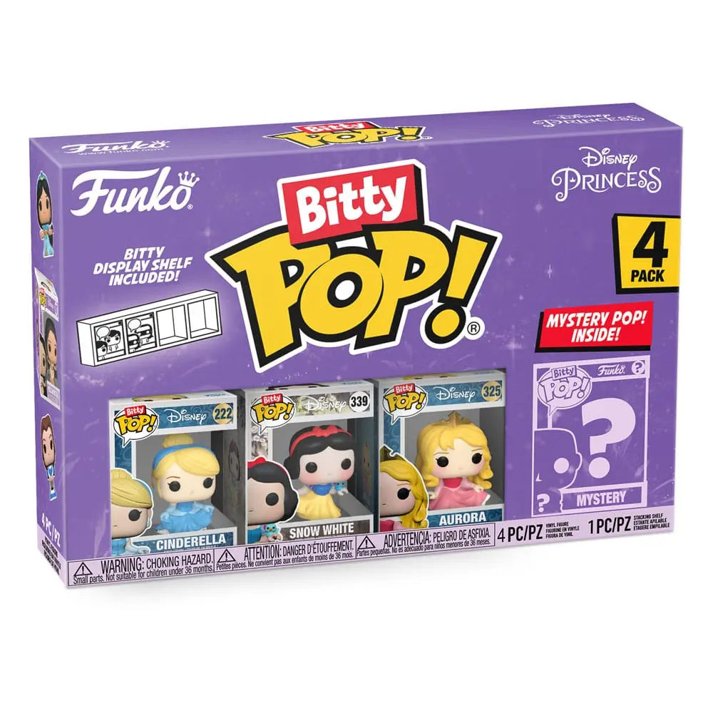 Disney Princesses Bitty POP! Vinyle Postavičky 4-Balenie Cinderella 2,5 cm termékfotó