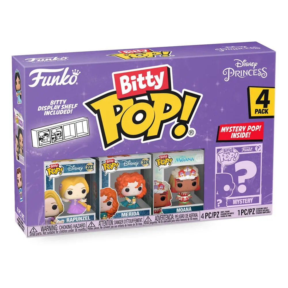 Disney Princesses Bitty POP! Vinyl Figura 4-kusová sada Rapunzel 2,5 cm termékfotó